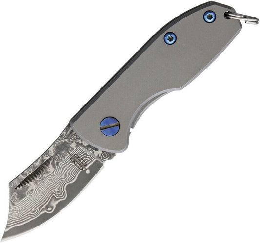 BnB Knives Mini EDC – VG10 Damascus / Titanium  bnb7800