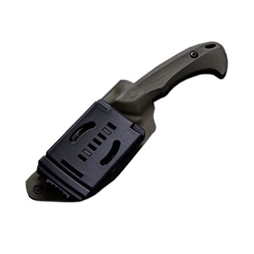 BnB Knives Piranha Tactical Knife – D2 Steel / Black G10  BNB12233P