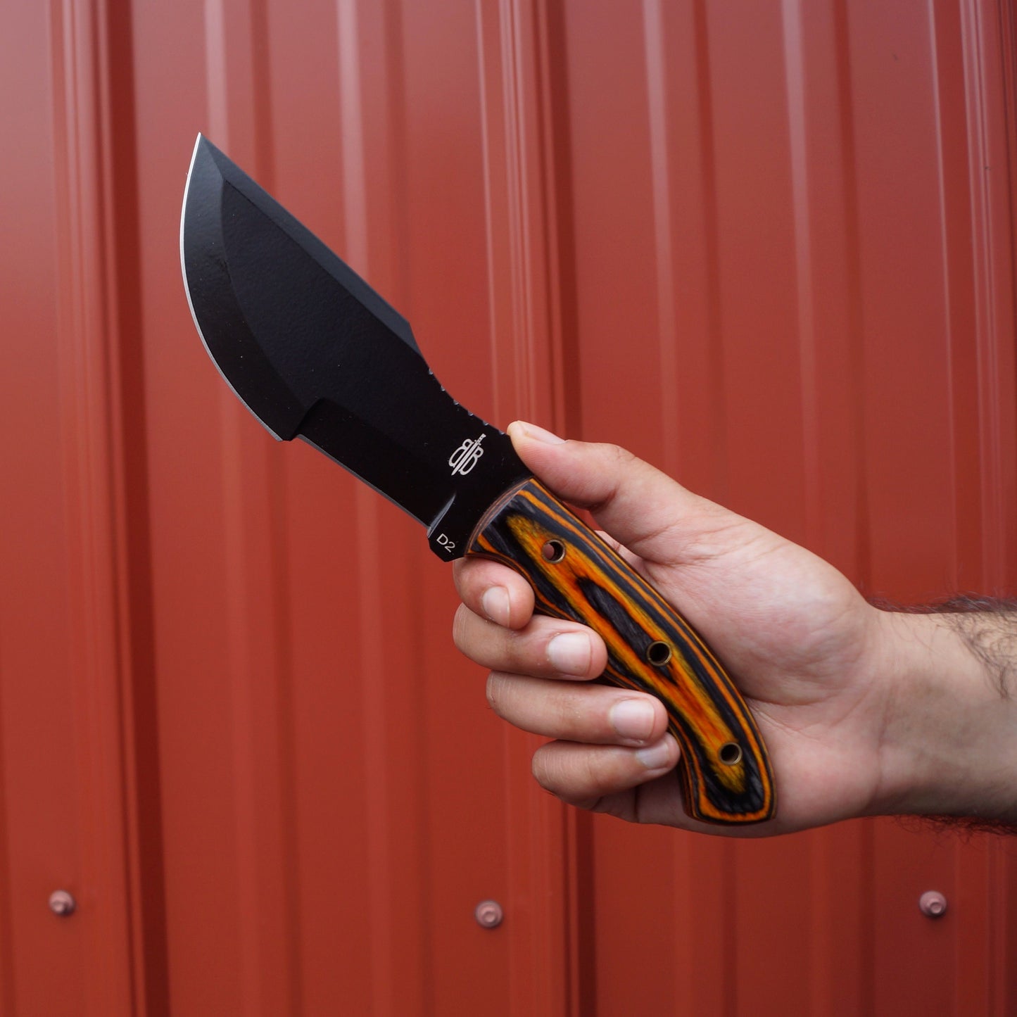 BnB Knives Tactical Bushcraft Tracker – D2 Tool Steel / Maple Burl  bnb232BBT