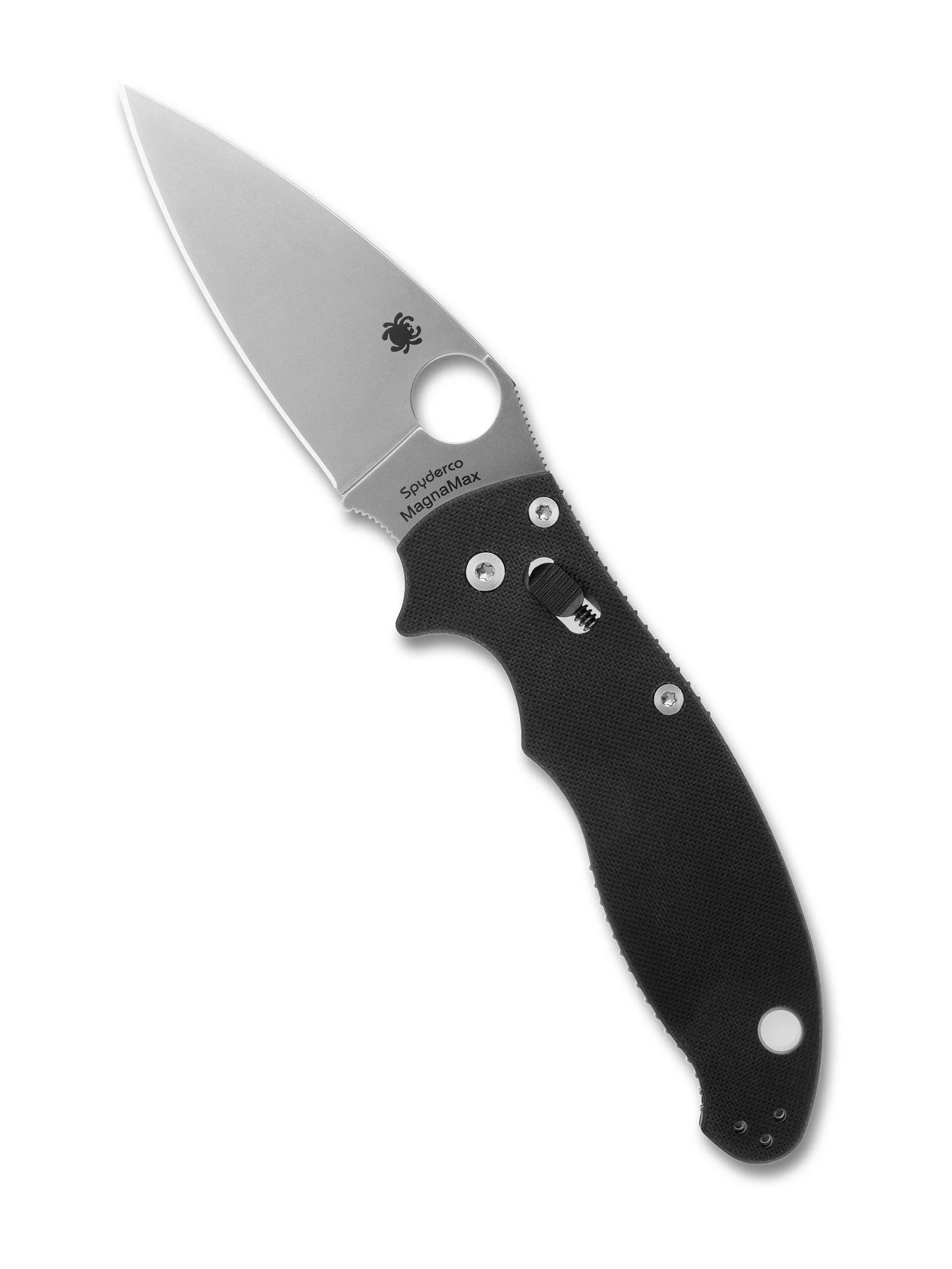 Spyderco Manix 2 MagnaMax Folding Knife | Black G-10 | C101GP2