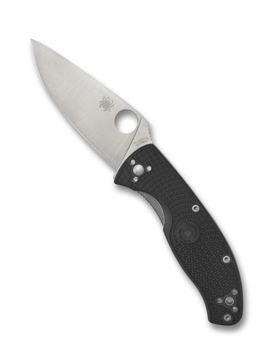 Spyderco Tenacious® Lightweight Folding Knife 3.39" 8Cr13MoV Blade Black FRN Handle C122PBK
