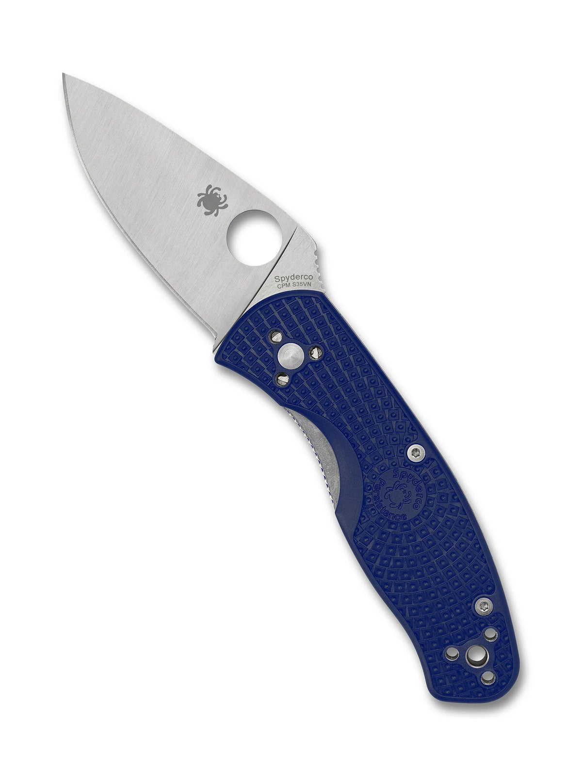 Spyderco Persistence Lightweight CPM S35VN PlainEdge Folding Knife C136PBL