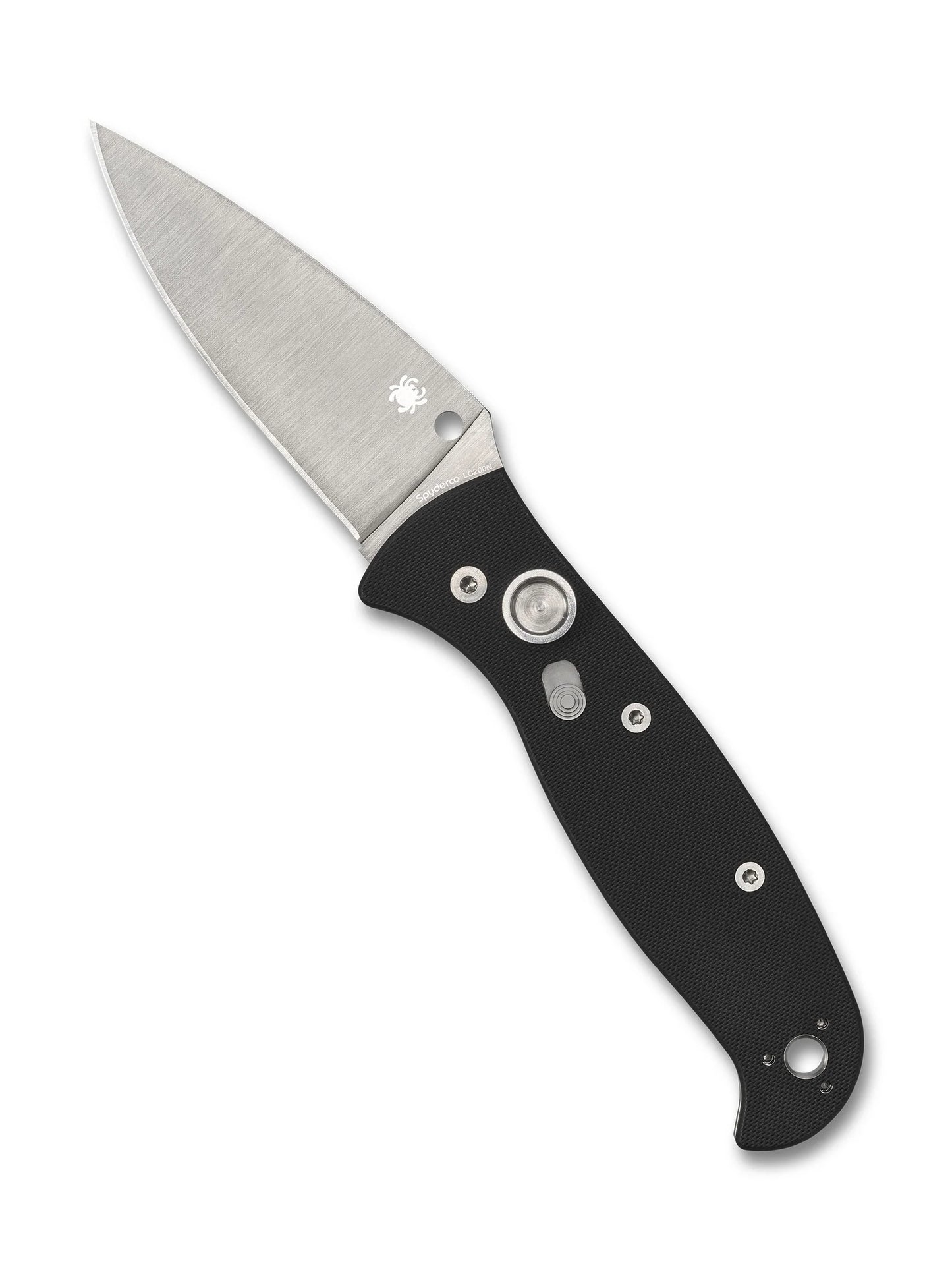 Spyderco Autonomy 2 Folding Knife LC200N G-10 Button Lock C165GP2