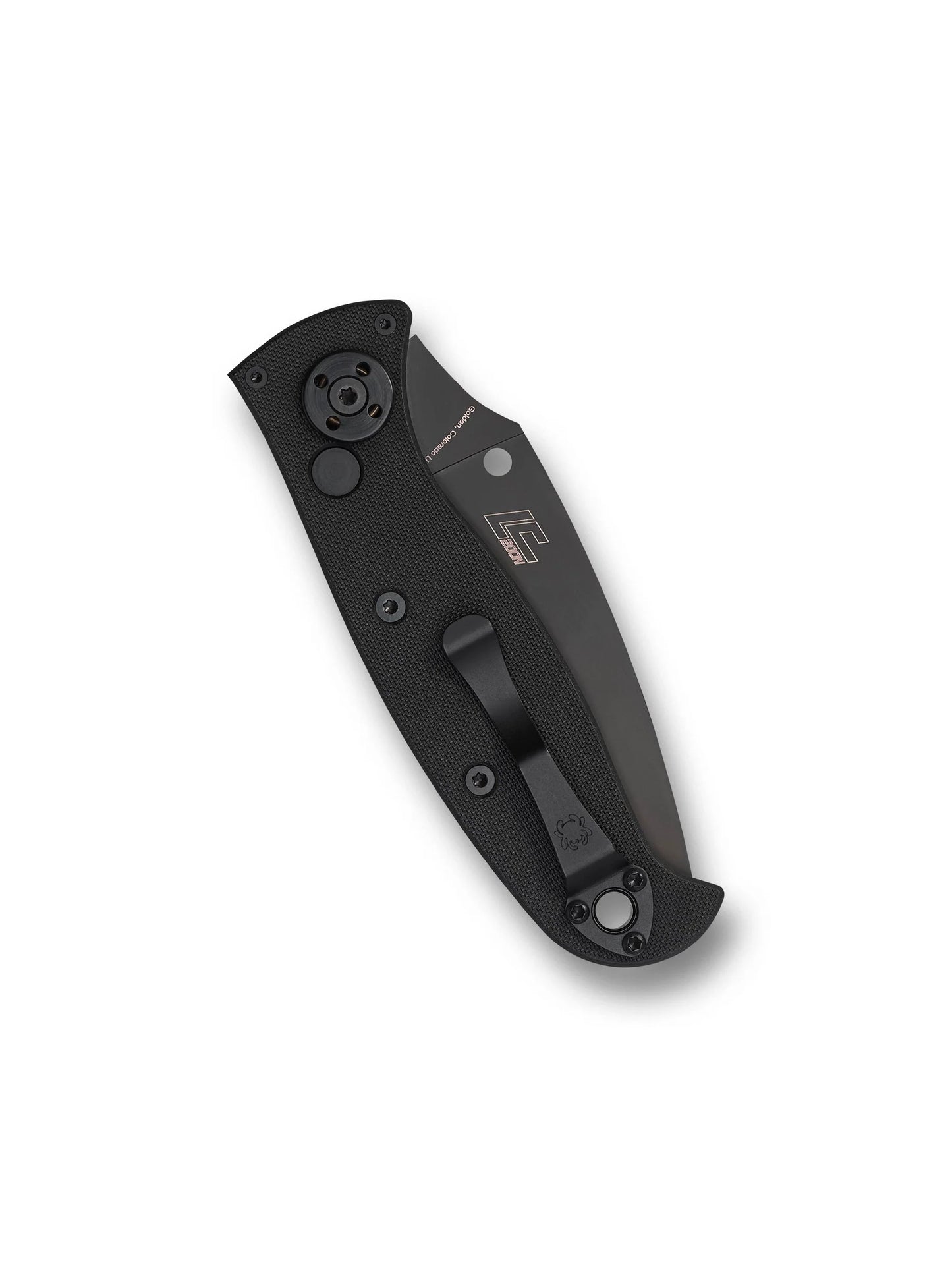 Spyderco Autonomy 2 C165GPBBK2 Folding Knife LC200N G-10 Button Lock