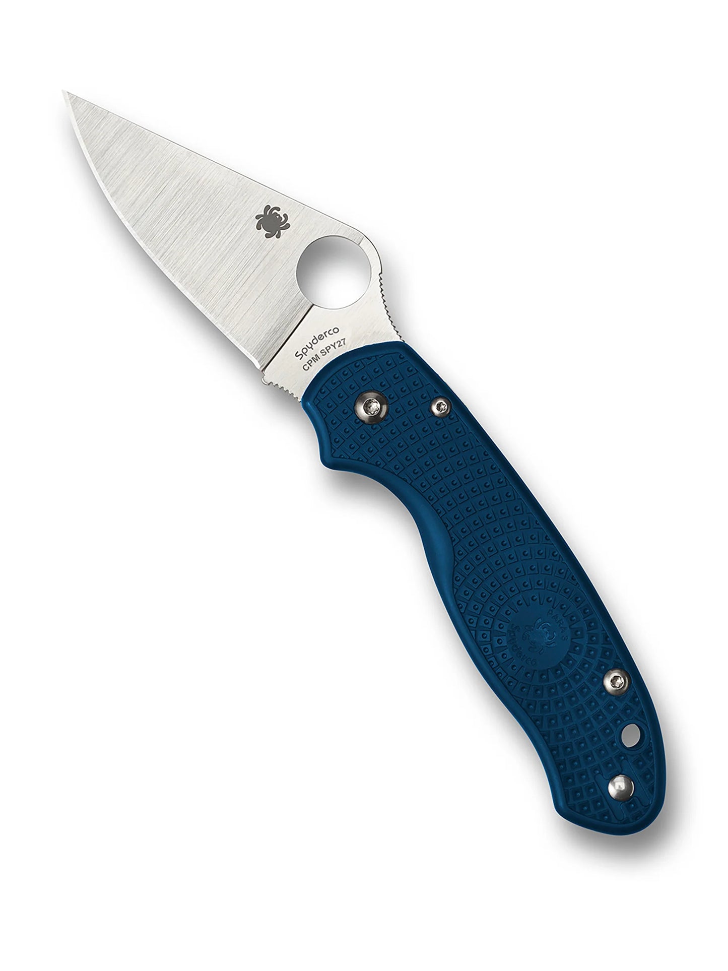 Spyderco Para 3 Lightweight CPM SPY27 Folding Knife | Blue FRN | C223PCBL