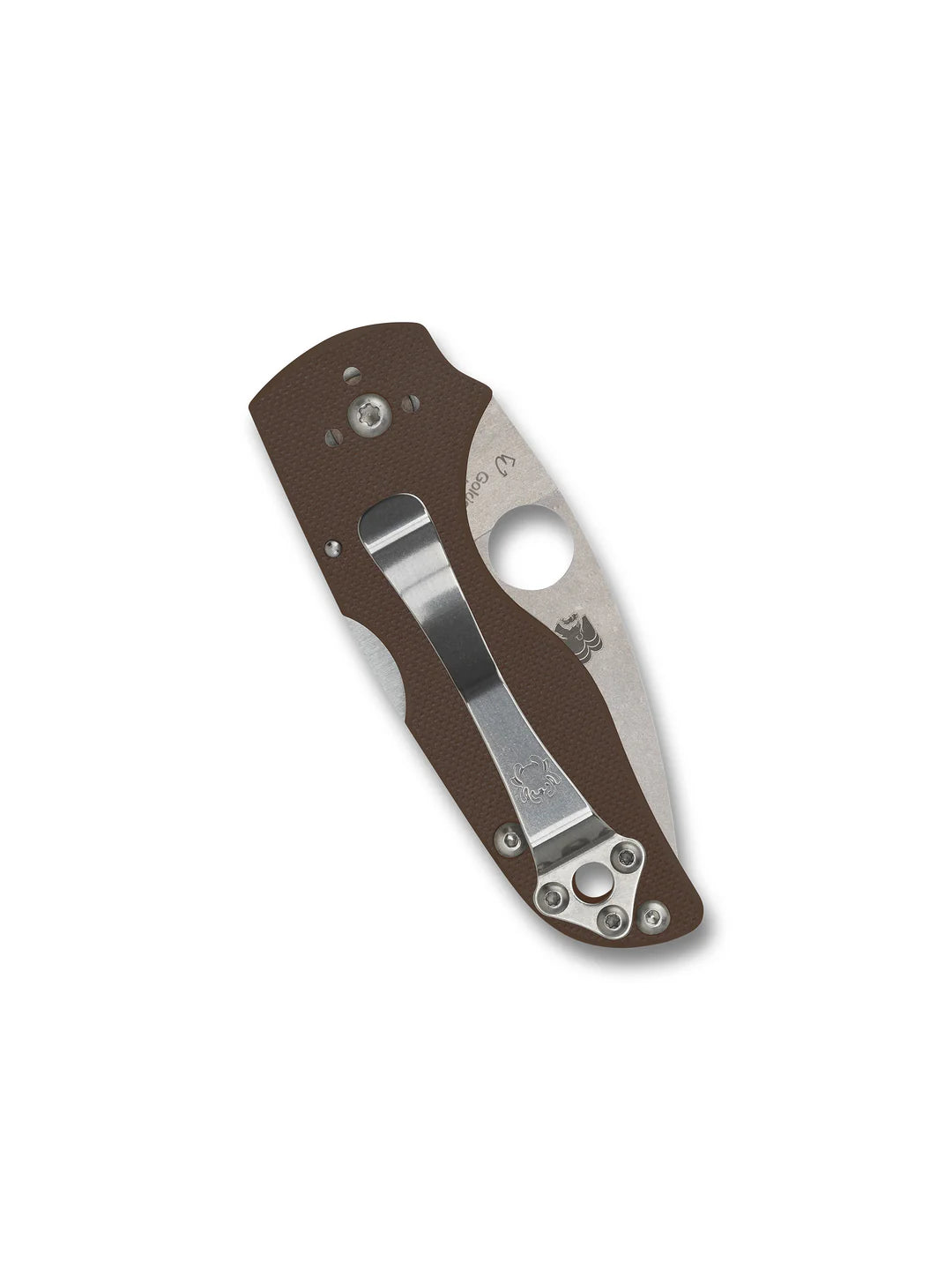 Spyderco Lil' Native® Mid Back Lock Brown G-10 CPM® 15V® Sprint Run® C230MBGPBN15V