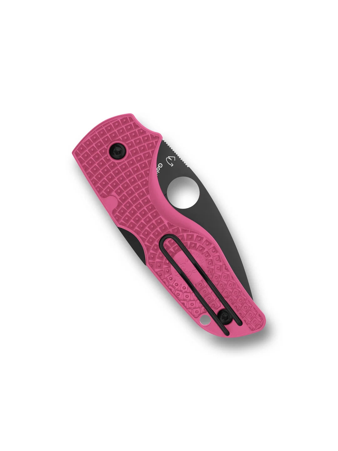 Spyderco Lil' Native Lightweight Pink CTS BD1N Folding Knife C230PPNBK