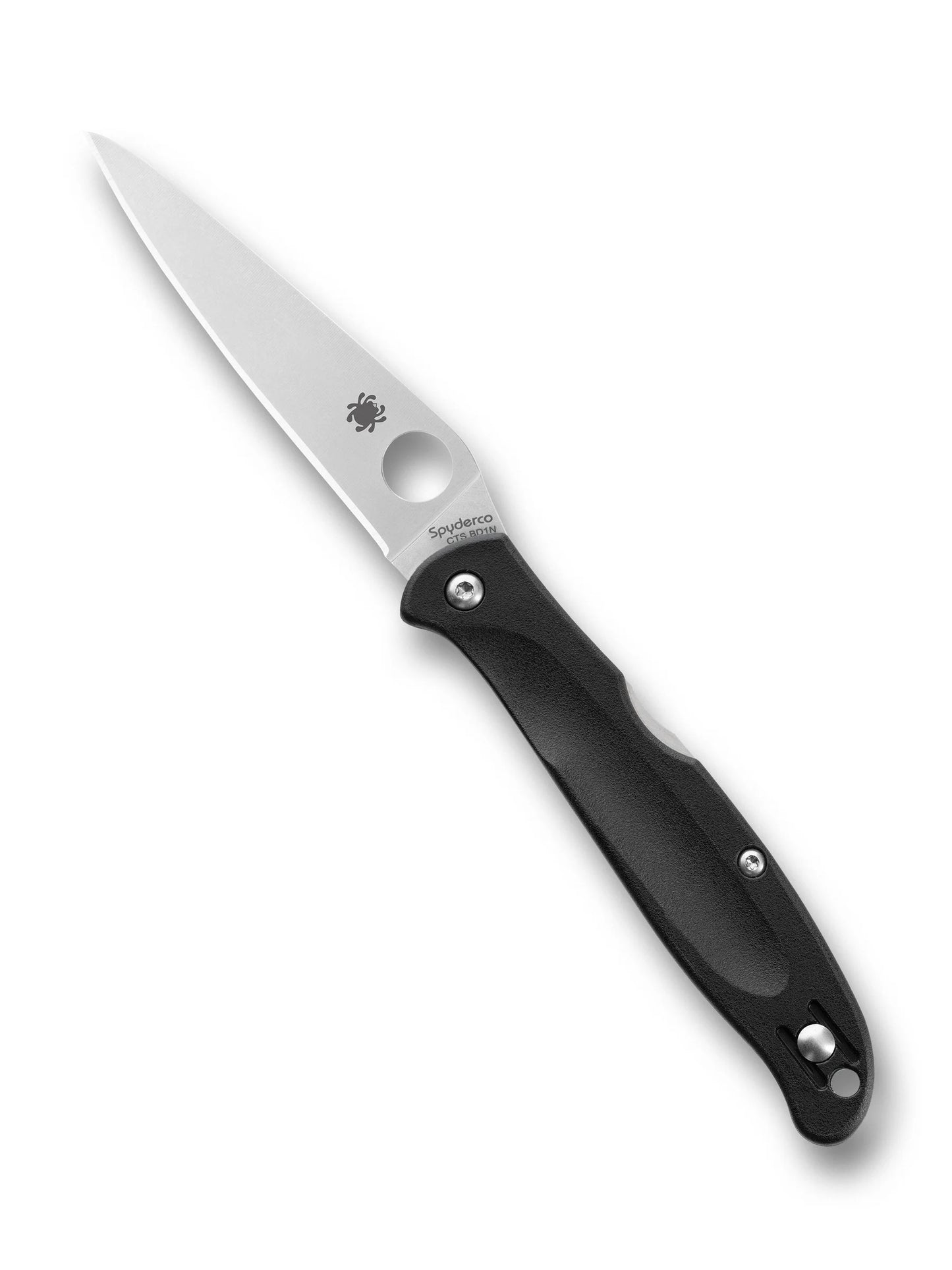 Spyderco Charisma™ Folding Knife CTS BD1N Ultra-Lightweight EDC C259PBK