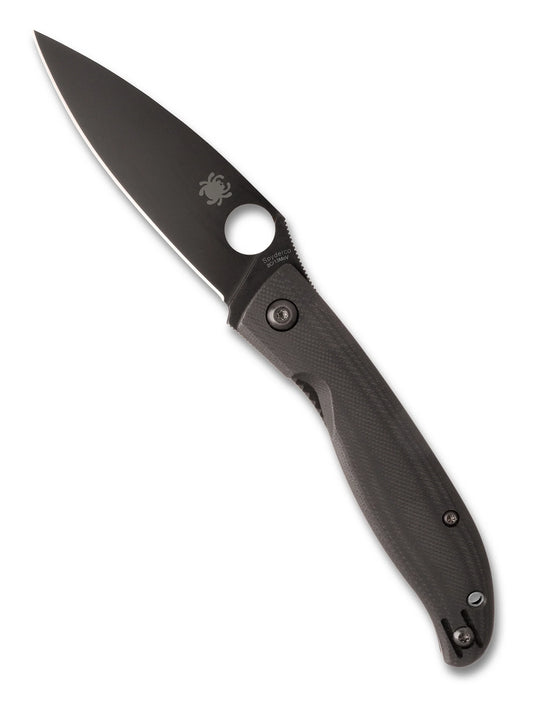 Spyderco Mantra 4 Folding Knife | Black G-10 | 8Cr13MoV Steel | C274GBBKP