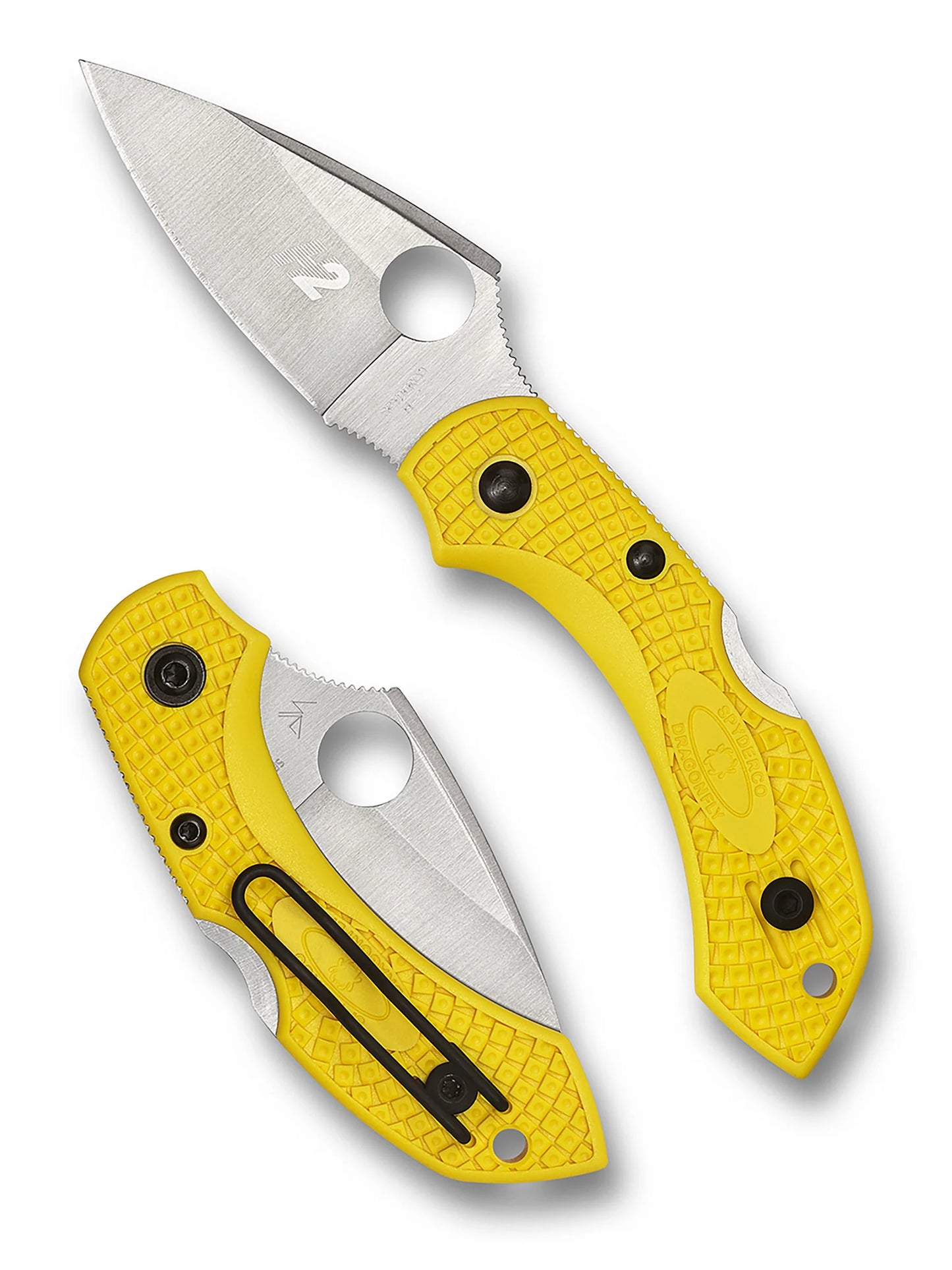 Spyderco Dragonfly™ 2 Salt® C28PYL2 Folding Knife – H-2 Steel
