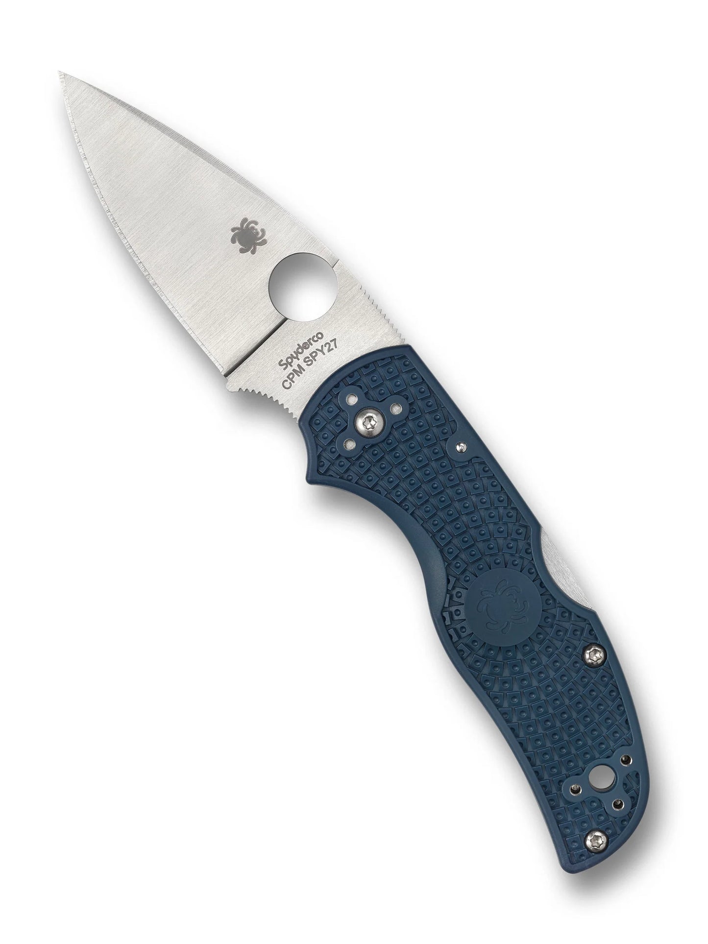 Spyderco Native 5 Lightweight CPM SPY27 Folding Knife | Blue FRN | C41PCBL5