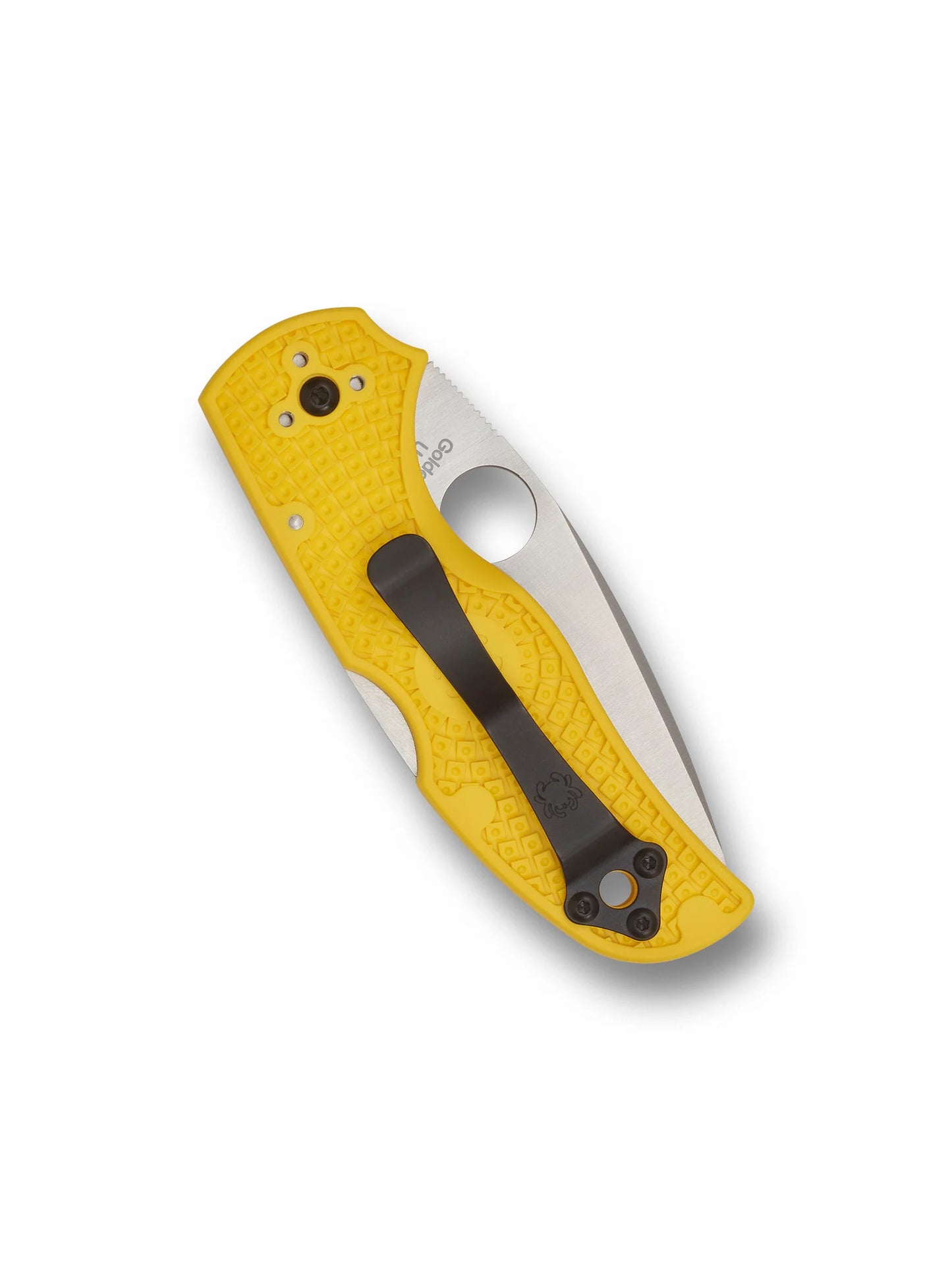 Spyderco Native 5 Lightweight Salt® Yellow CPM MagnaCut Folding Knife C41PYL5