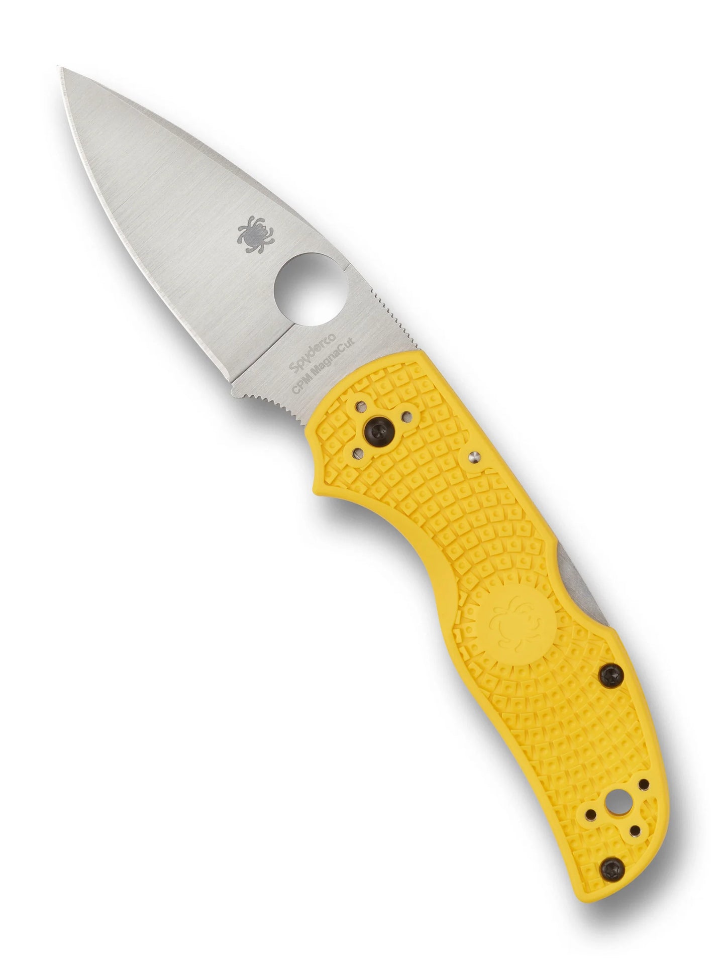 Spyderco Native 5 Lightweight Salt® Yellow CPM MagnaCut Folding Knife C41PYL5