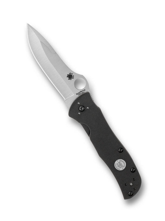 Spyderco Starmate™ Black G-10 CPM® 20CV® Sprint Run® Folding Knife C55G20CVP