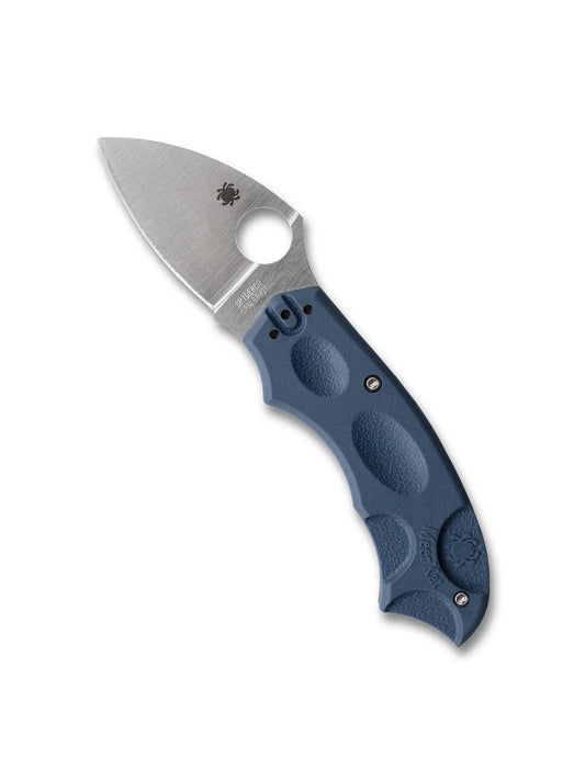 Spyderco Meerkat® CPM® SPY27® Sprint Run®  Folding Knife Blue FRN Handle C64PCBL