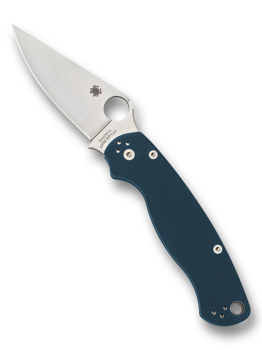 Spyderco Para Military® 2 CPM SPY27 Premium Compression Lock Folding Knife C81GPCBL2