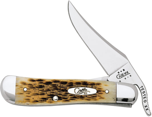 Case XX™ Jigged Amber Bone Russlock Pocket Knife – 00260 (61953L SS)