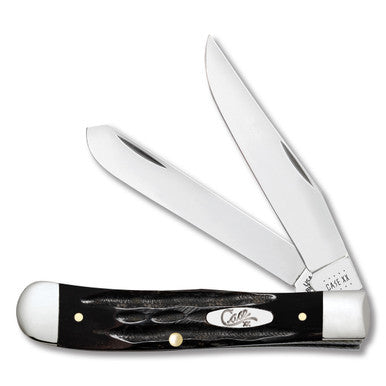 Case XX™ Jigged Genuine Buffalo Horn Trapper Pocket Knife 65010