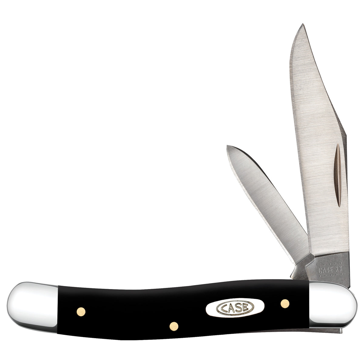 Case Medium Brown Jack Knife 2.5" Tru-Sharp Clip Point Folding Pocket Knife CAS00220
