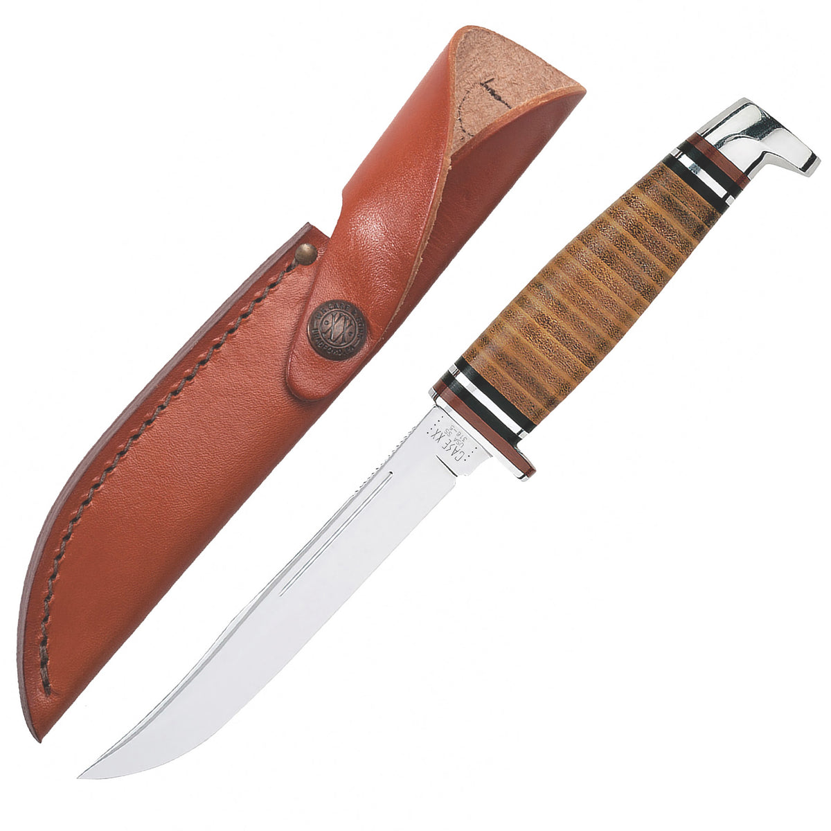 Case 316-5 Fixed Blade Knife 5.2" Tru-Sharp Clip Point with Sheath CAS00381
