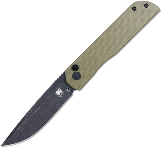 CobraTec Prowler Button Lock OD Green CBTPLRODBD