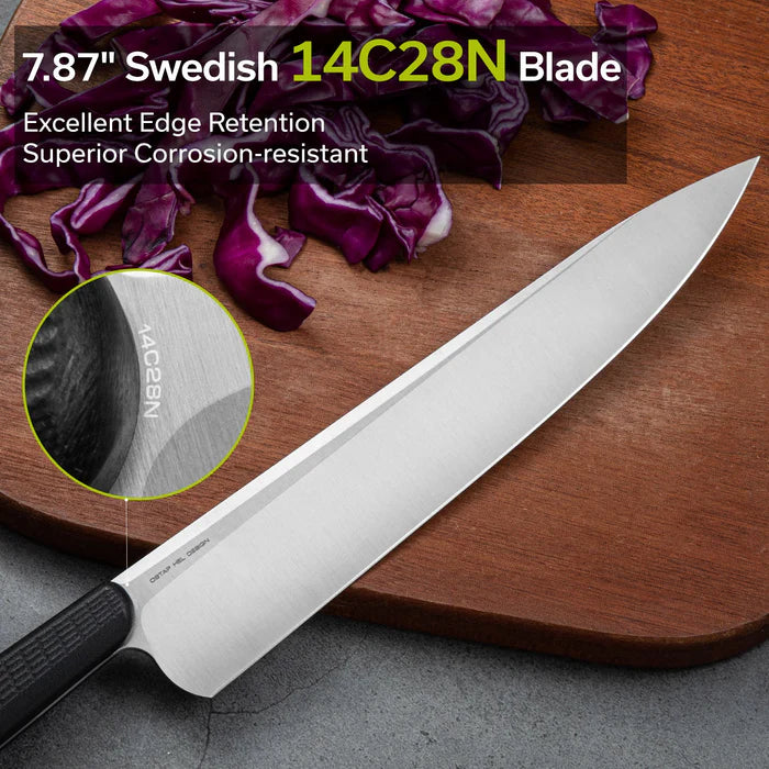 CIVIVI Cibus Chef Knife G10 Handle (7.87" 14C28N Blade) C23048-1