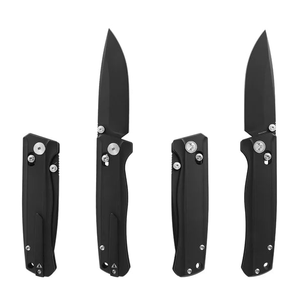 CMB Braveman CMB-17B – S35VN Axis Lock Titanium Folding Knife (PVD Black)