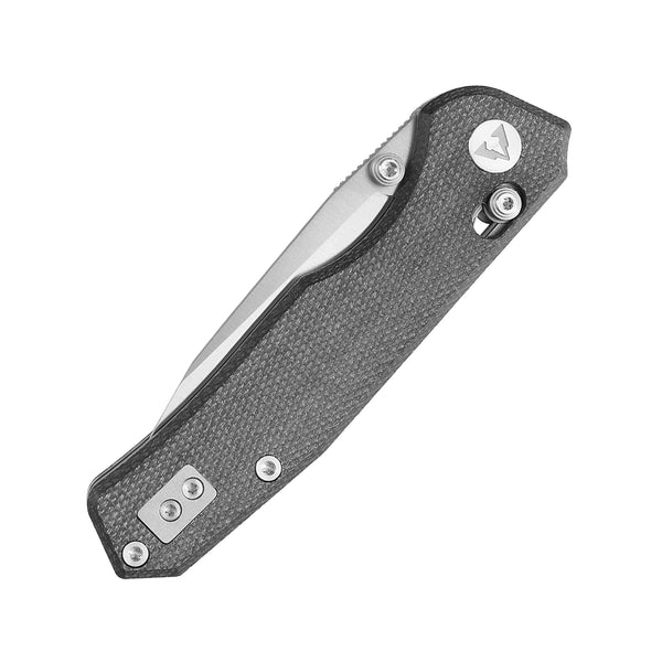 CMB Explorer CMB-18C – 14C28N Satin Blade Axis Lock Folding Knife with Micarta Handle