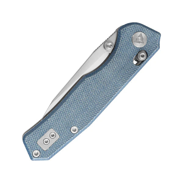 CMB Explorer CMB-18D – Satin Blade 14C28N Axis Lock Folding Knife with Micarta Handle