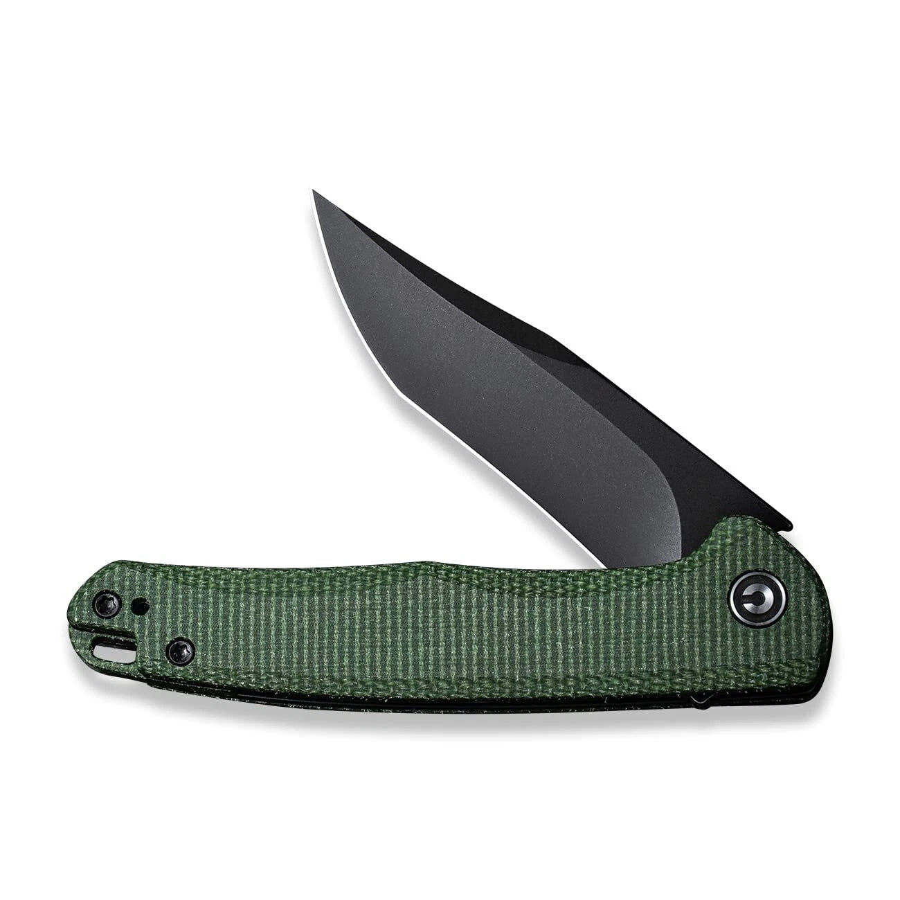 Civivi Mini Sandbar Nitro-V Steel Green Micarta Handle Pocket Knife - C20011-3