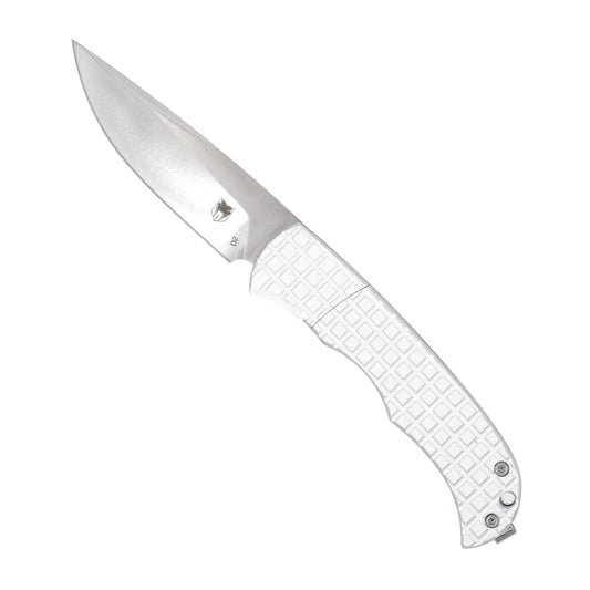 CobraTec Cyclone Silver Hidden Release Automatic Knife cyclone-hidden-release