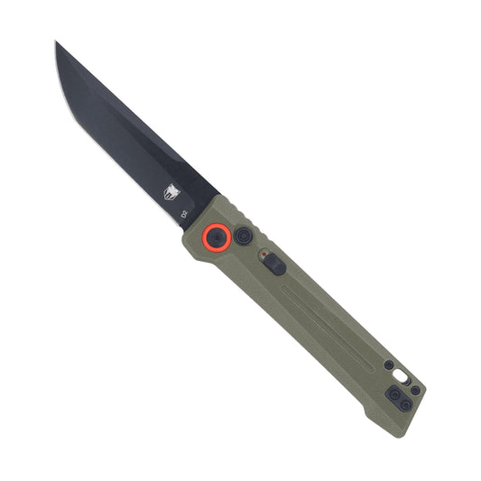 CobraTec Inferno OD Green Automatic Knife – Power Meets Precision CTIFRODG