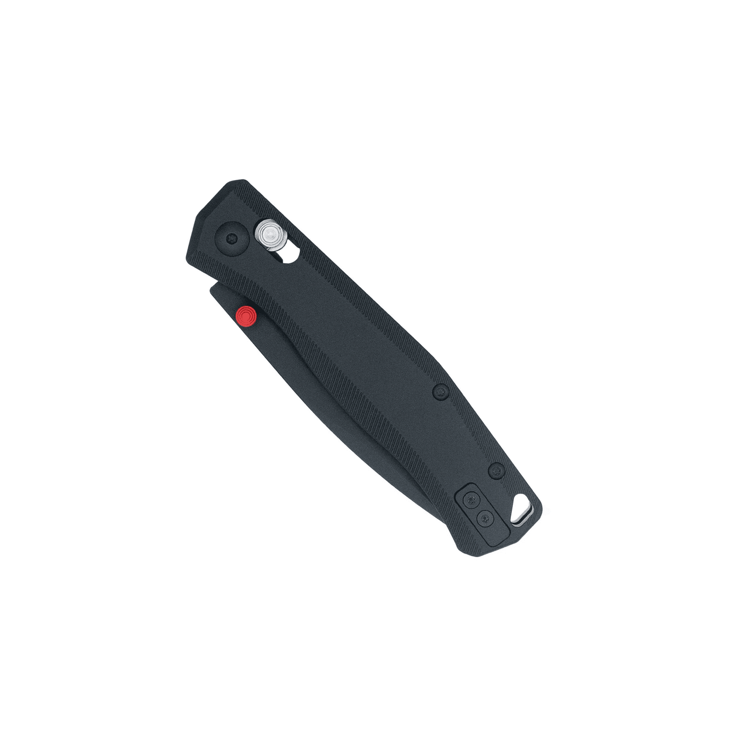 CobraTec Knives Regent Folding Knife Black Aluminum Handle S35VN Plain Black Blade