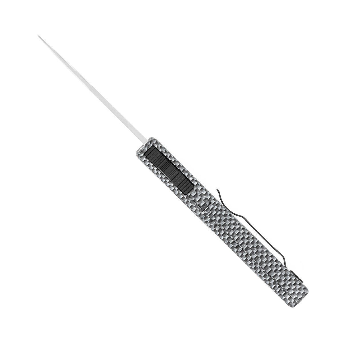 CobraTec Lightweight Carbon Fiber Tanto OTF  D2 Blade Dual Action CFCTLWTNS