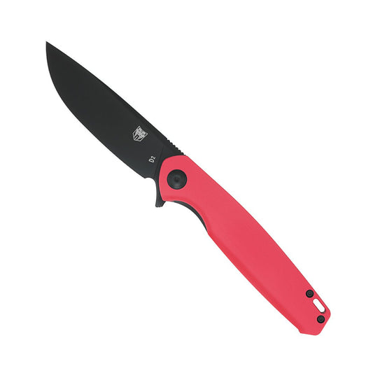 CobraTec RATH – D2 Black Blade / Red G10 Handle CTRATHRED