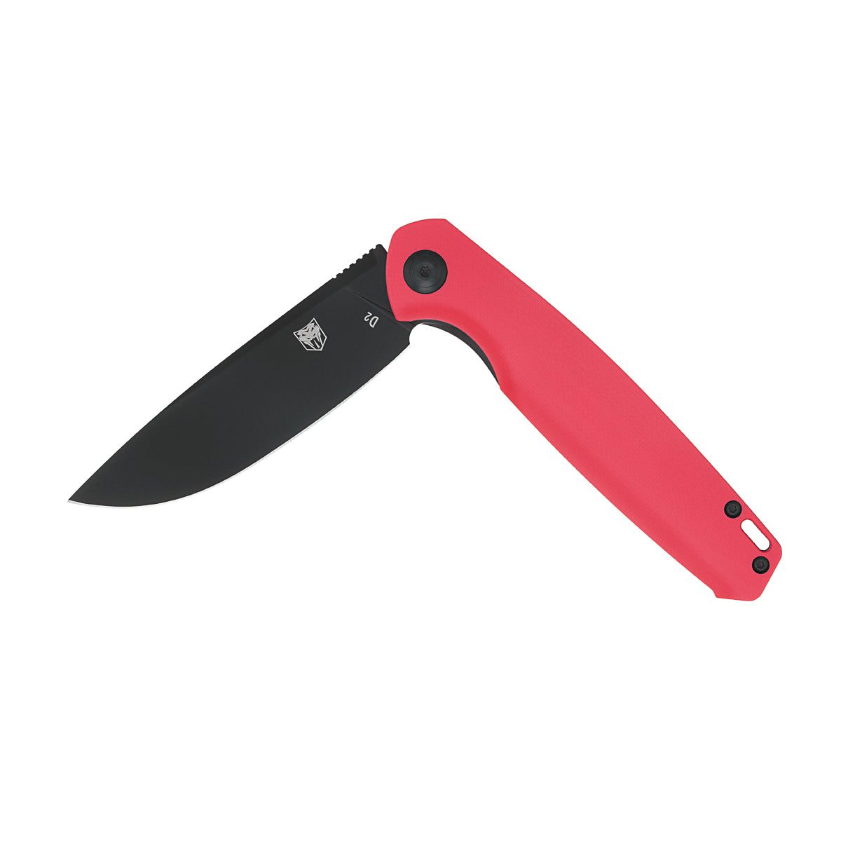 CobraTec RATH – D2 Black Blade / Red G10 Handle CTRATHRED