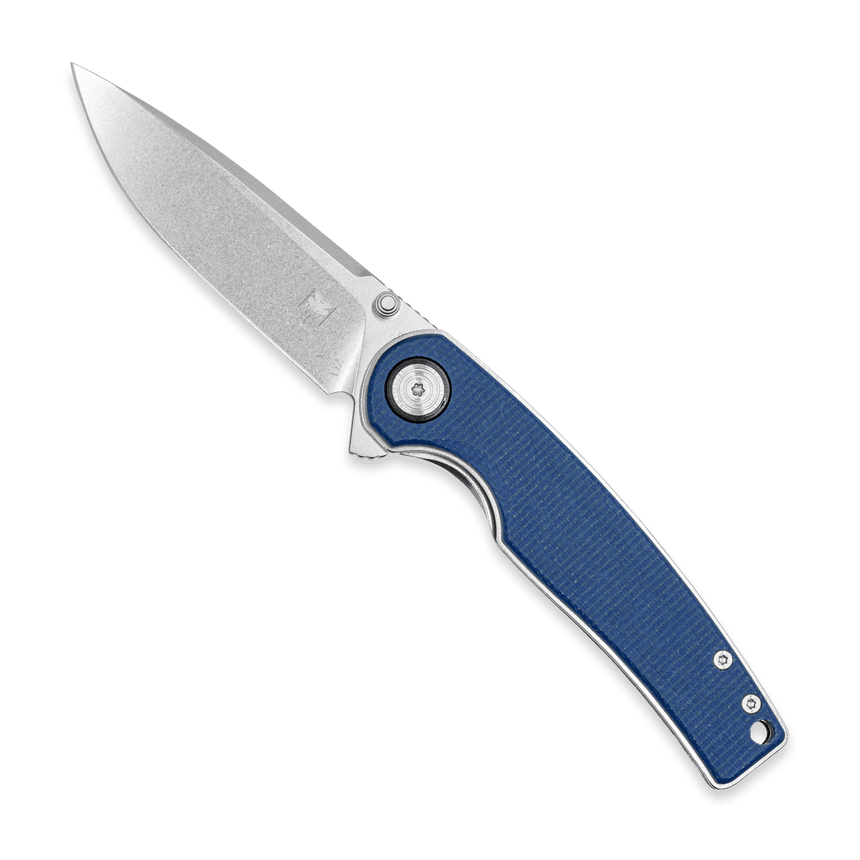CobraTec RiptideBlue D2 Steel EDC Folder Premium G-10 CTSAMSONBLU