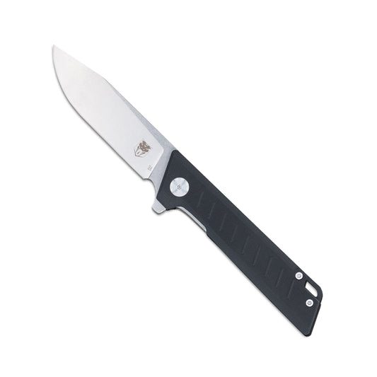CobraTec Riptide  D2 Steel EDC Folder The CobraTec Riptide CTRTDD2BLK