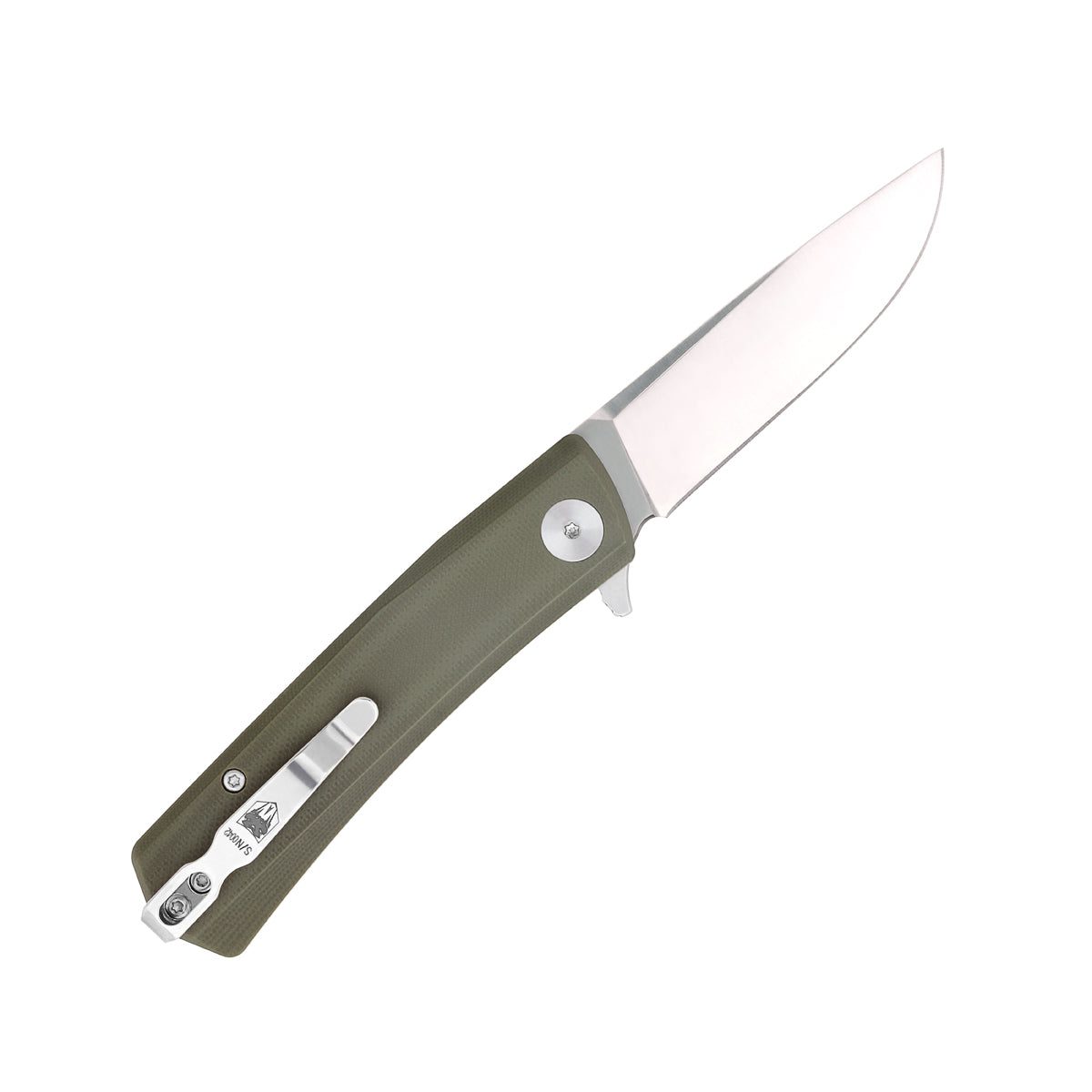 Cobratec Knives Serpent Linerlock OD Green G10 Folding D2 Steel Pocket Knife TSRPODG