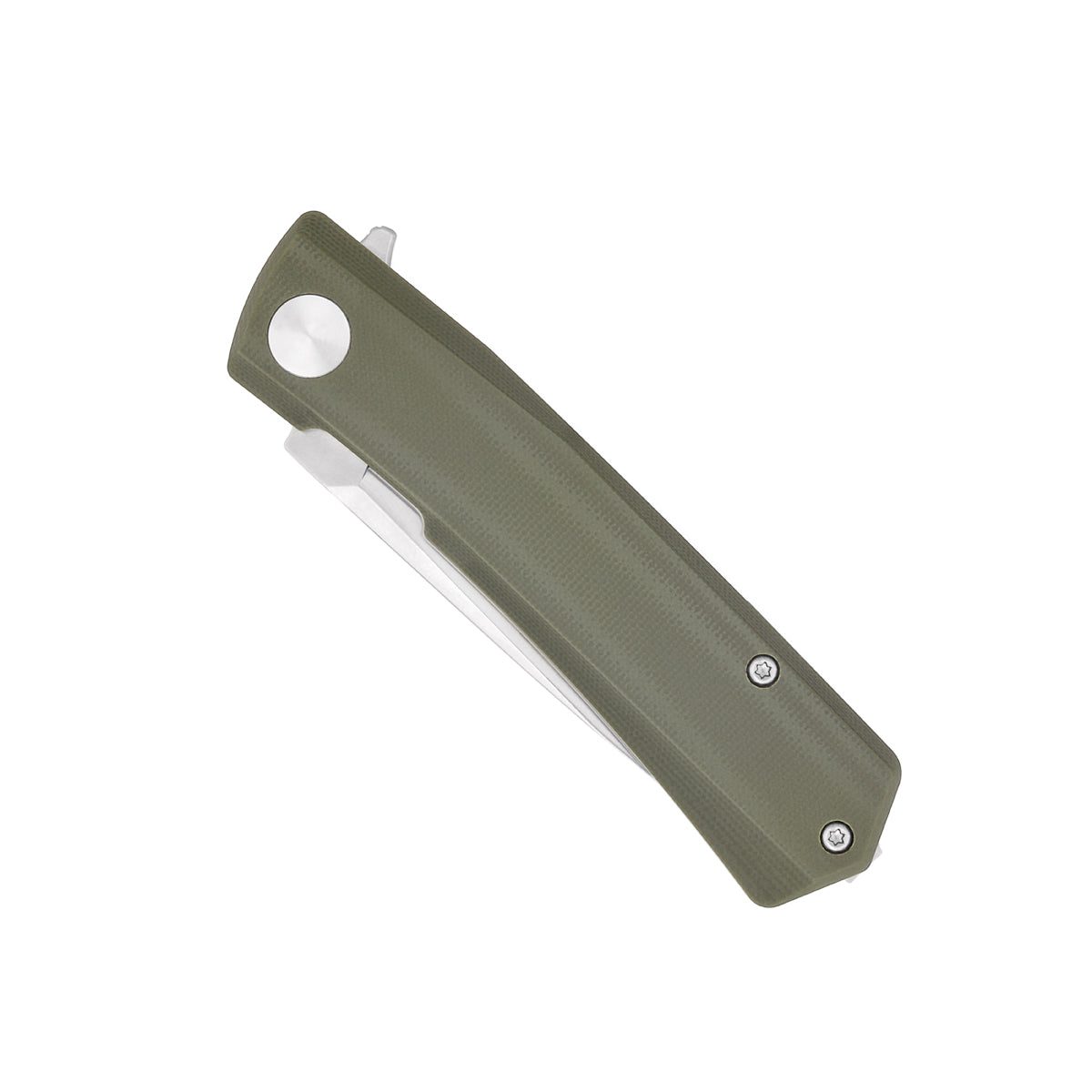 Cobratec Knives Serpent Linerlock OD Green G10 Folding D2 Steel Pocket Knife TSRPODG