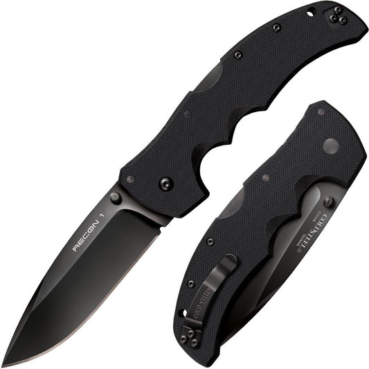 Cold Steel Recon 1 – Spear Point (S35VN, Plain Edge, DLC Coated)