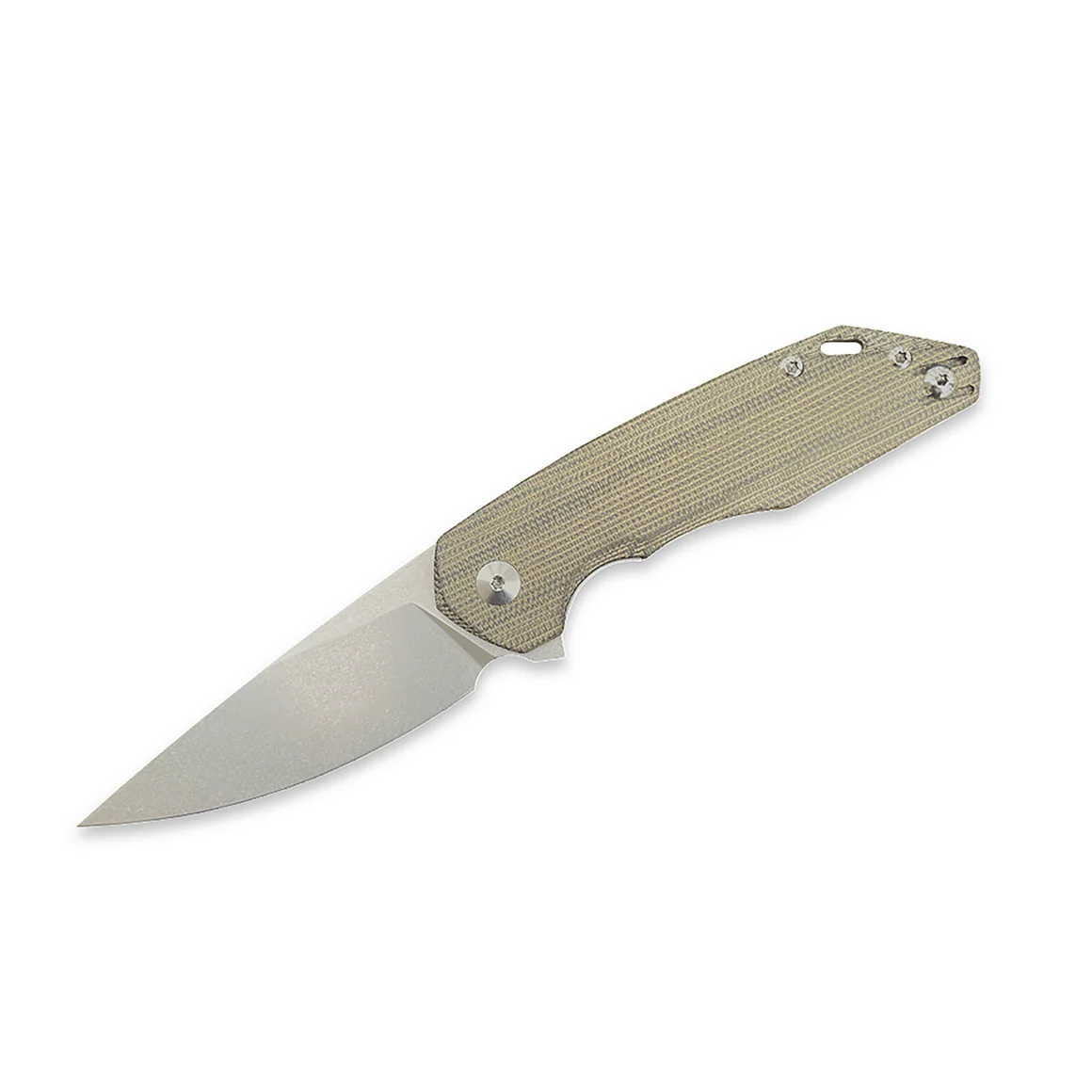 GiantMouse ACE Corta Green Canvas Folding Knife CORTA-GRN-CANVAS