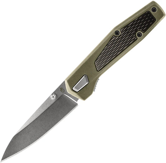 Gerber Fuse Flat Sage GFN 3.75" 7Cr Stonewashed Blade 30-001875