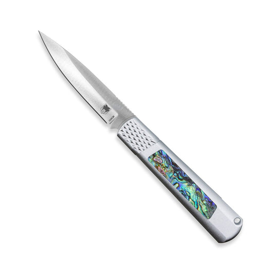 Gideon Hidden Release Abalone with Silver Bolster CTGSHRABA154