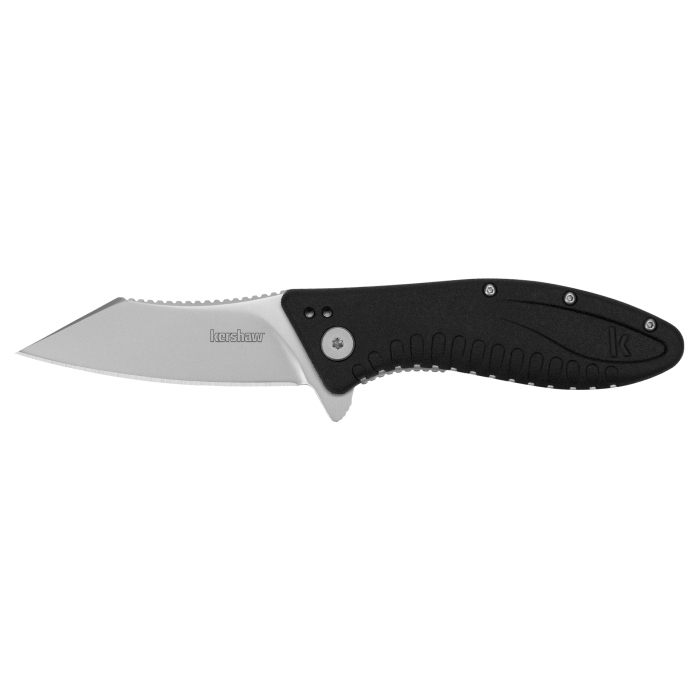 Kershaw Grinder Assisted Opening Flipper Knife (3.25" Bead Blast) 1319