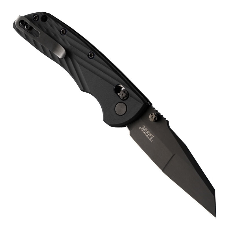 Hogue Deka ABLE Lock Folding Knife 3.25" CPM MagnaCut Black Modified Wharncliffe Blade