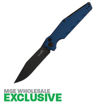 Kershaw Launch 7 Automatic Knife Blue Anodized Aluminum w/ Black Blade KS7900BLUBLK
