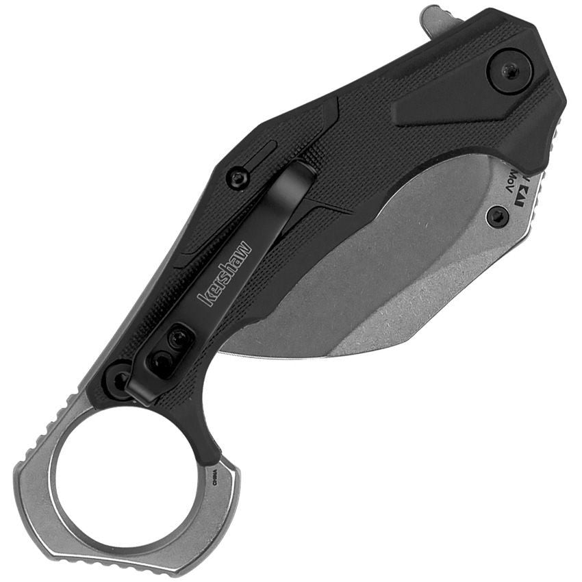 Kershaw Outlier Assisted Karambit Knife Black KS2064SW