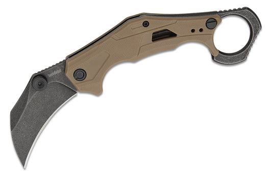 Kershaw Outlier Assisted Karambit Knife Tan KS2064TANBW