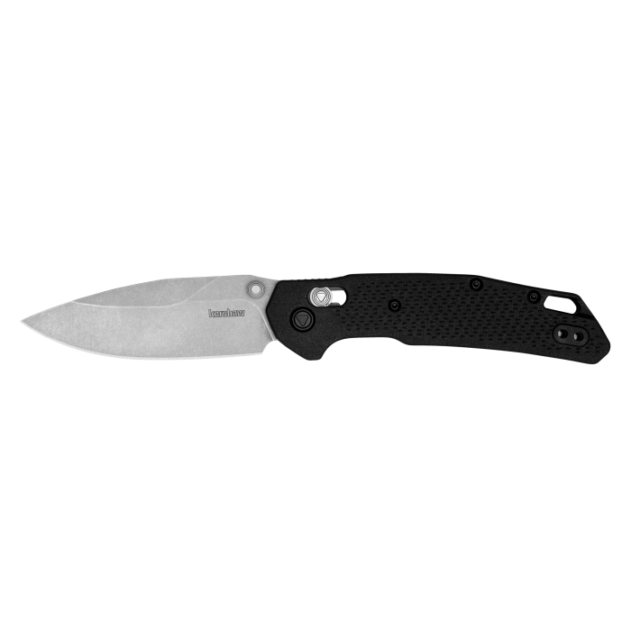 Kershaw Heist Folding Knife DuraLock, D2 Steel, Deep Carry Clip Model: KS2037
